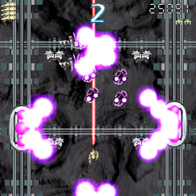 美しいグラフィックの弾幕シューティングゲーム「Light Wing」