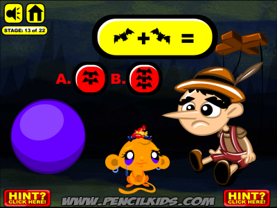 コウモリを放ってお猿さんを幸せにするアドベンチャーゲーム「Monkey GO Happy Samurai」