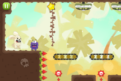 ウサギを起こしに行くアクションゲーム「Wake The Rabbit」